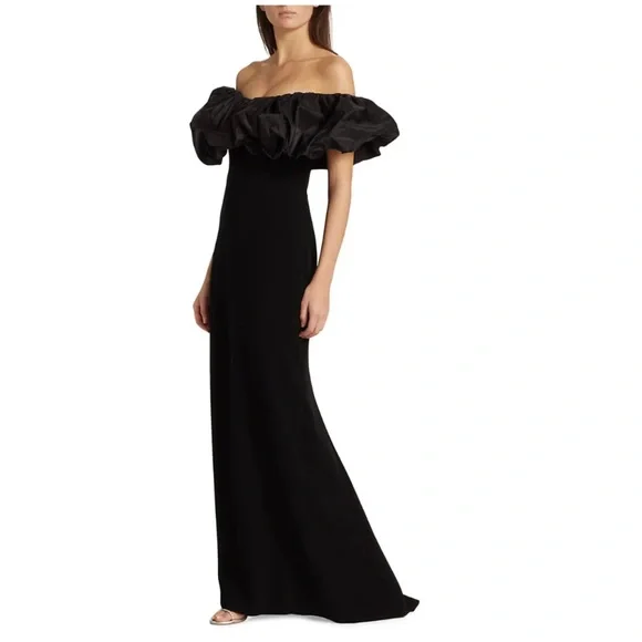 Catherine Regehr Dresses | Catherine Regehr Off The Shoulder Gown | Color: Black | Size: 8 | Codie911'S Closet